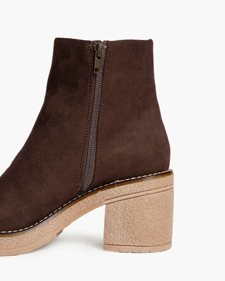 Bottines JANIS marron