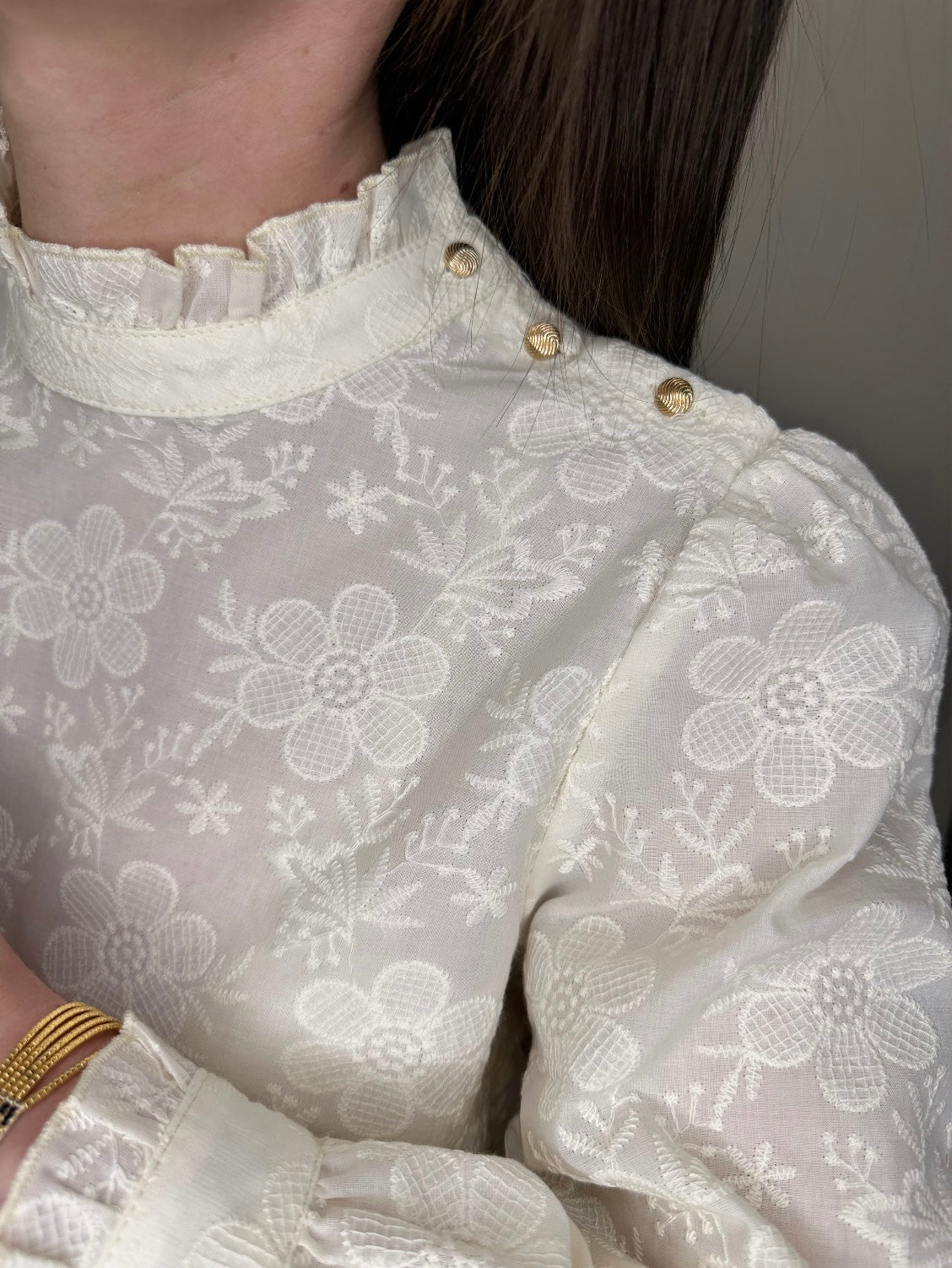 Blouse CONSTANCE Écru