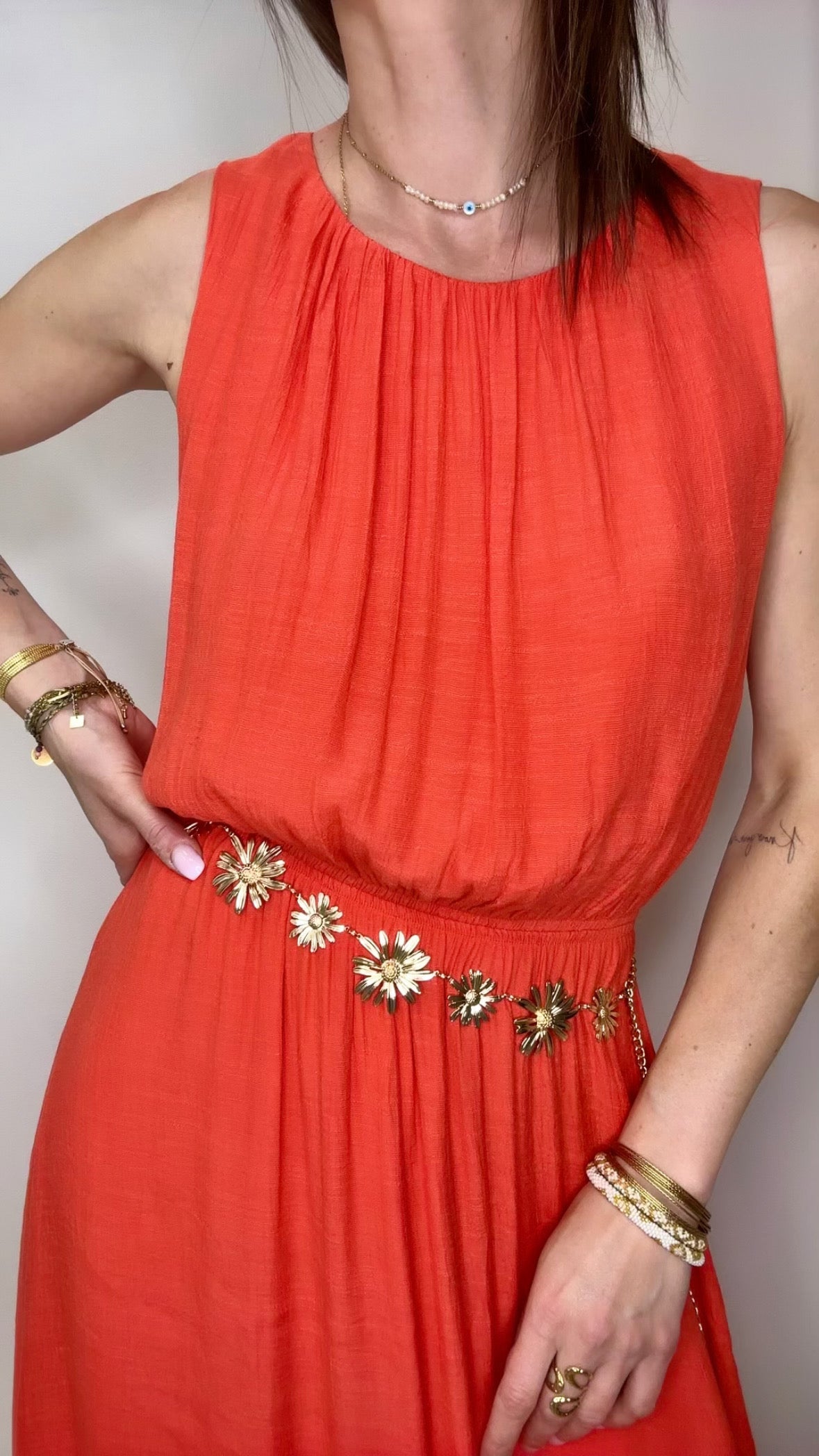 Robe AMALIA Corail