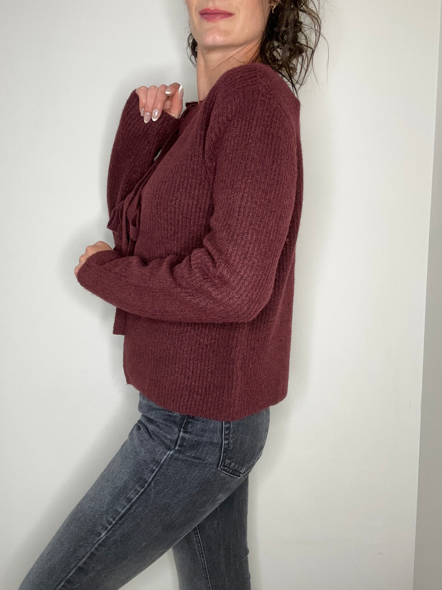 Gilet SILLY Bordeaux