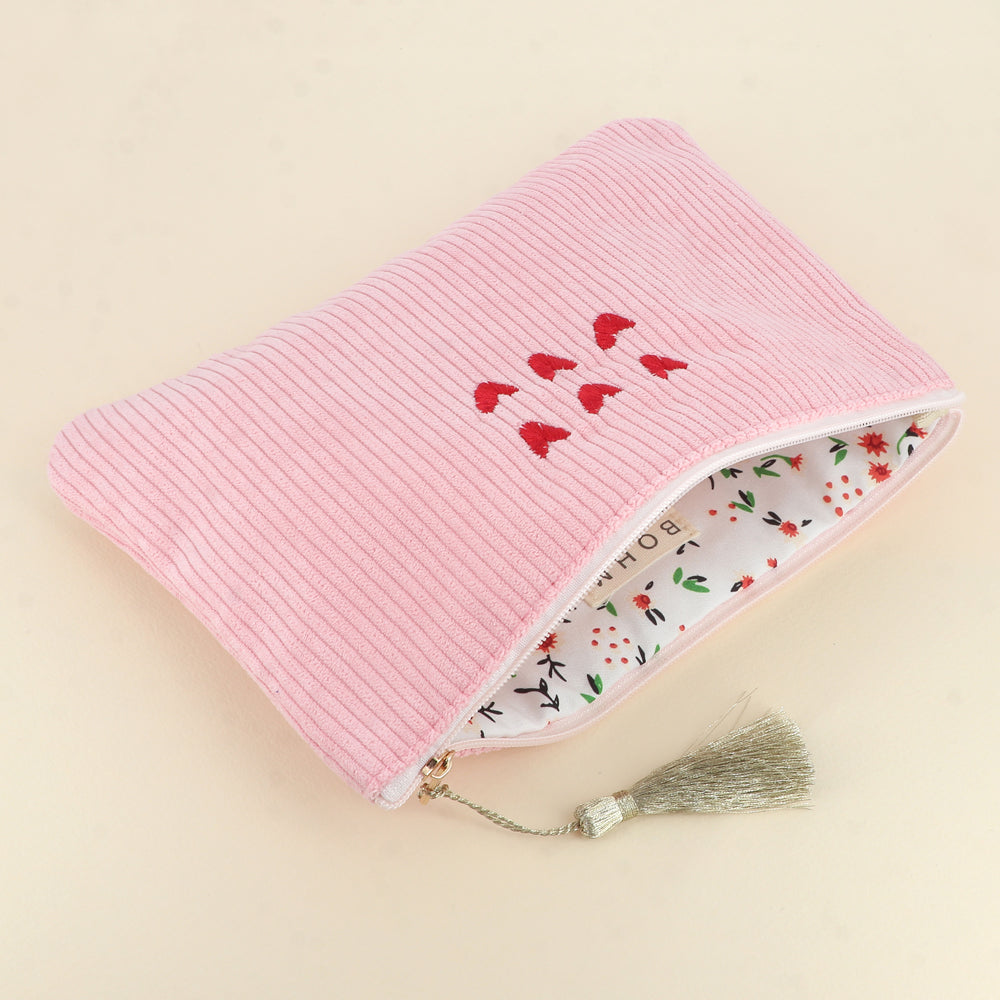 Trousse VELVET minis coeurs