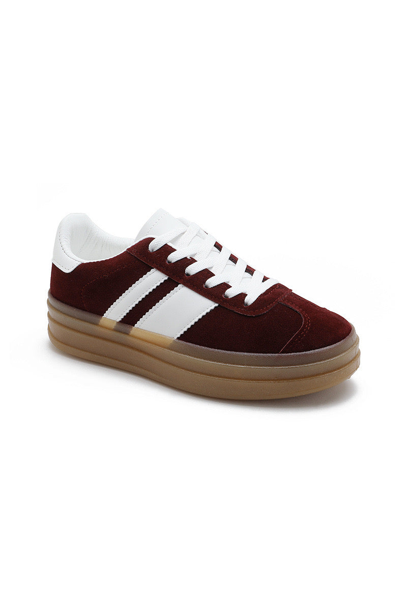 Baskets AUSTIN Bordeaux