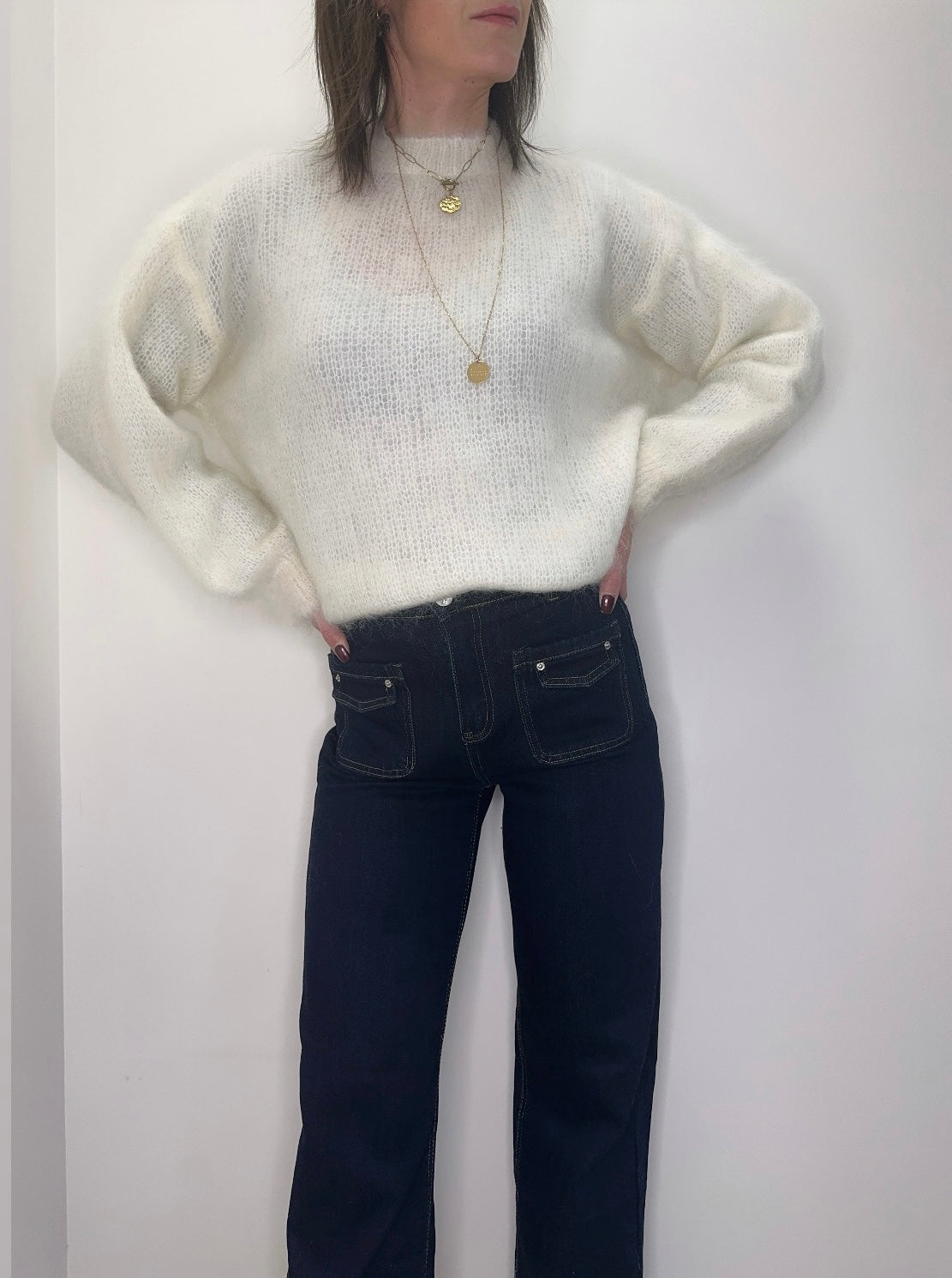 Pull TILDA Ecru