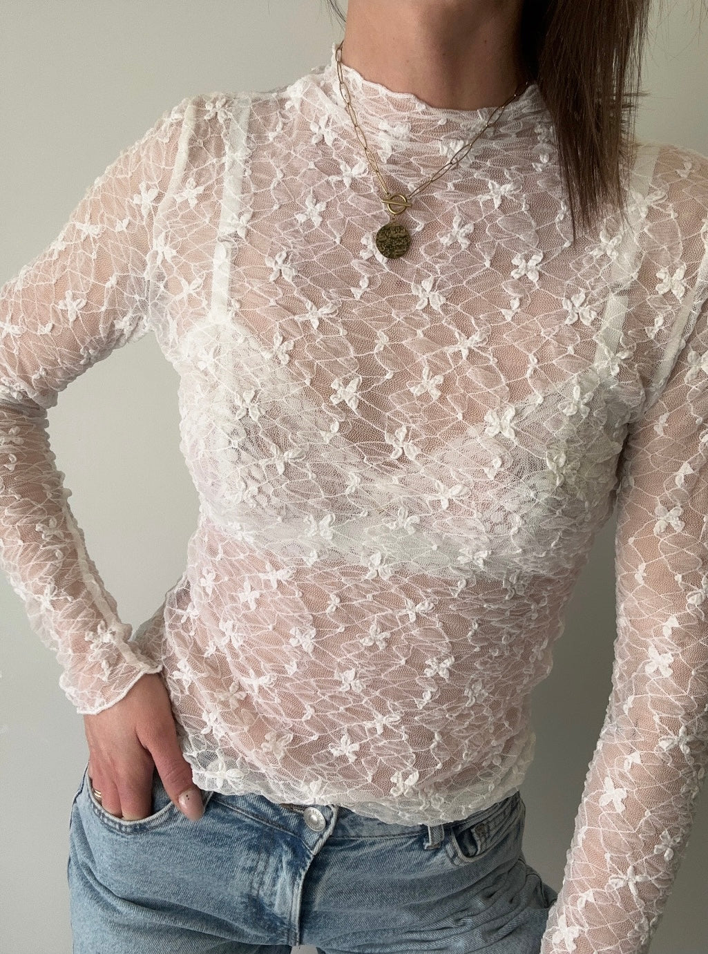 Top MORGAN Blanc