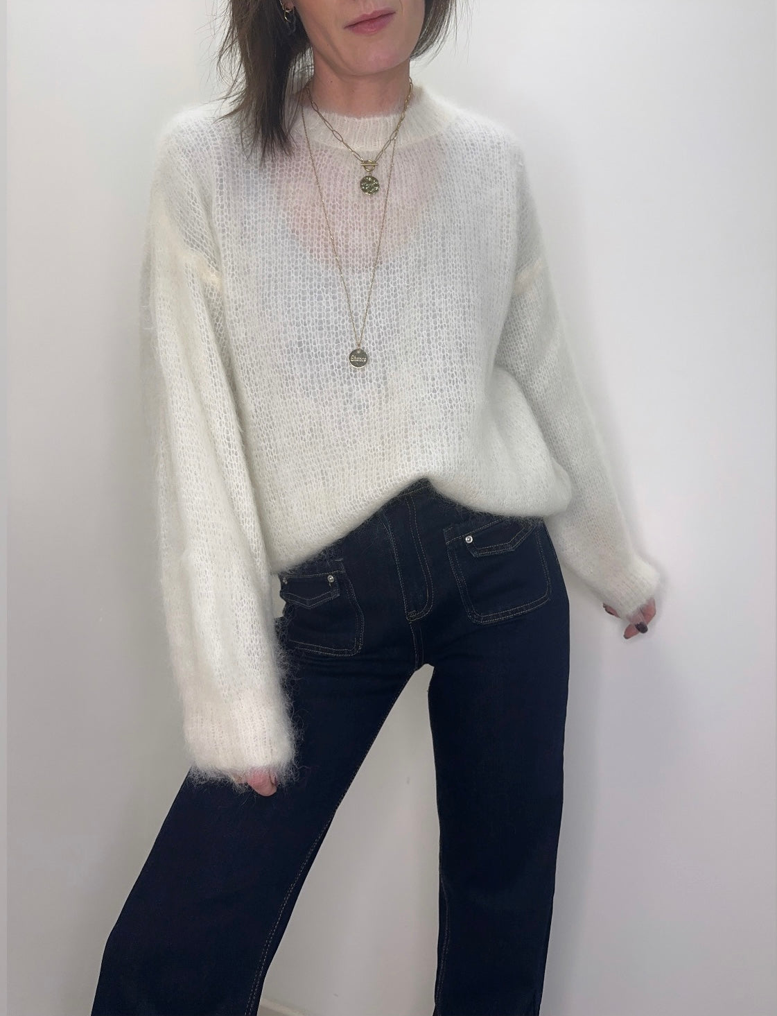 Pull TILDA Ecru