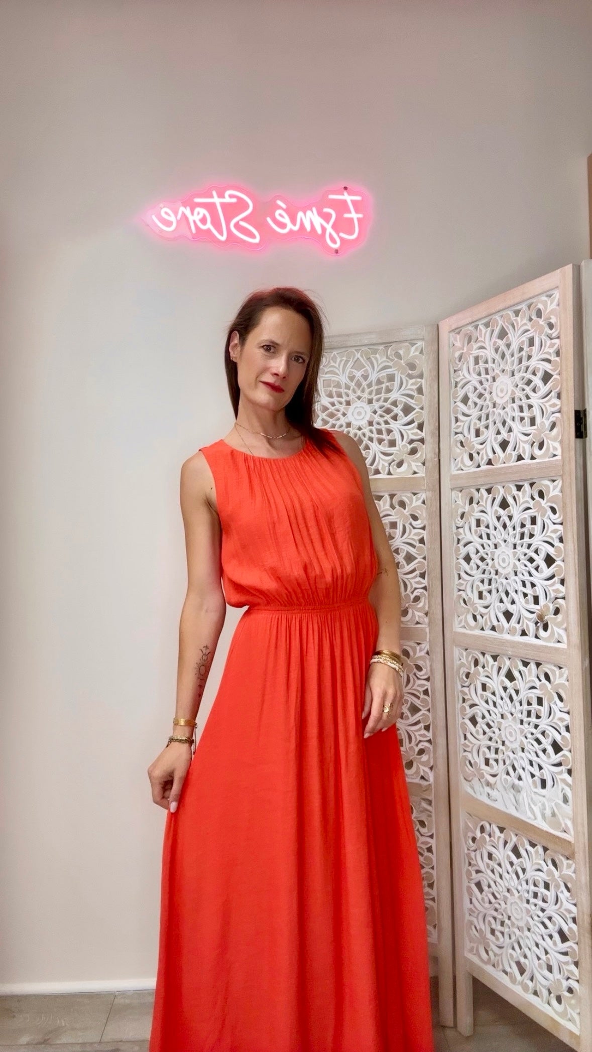 Robe AMALIA Corail