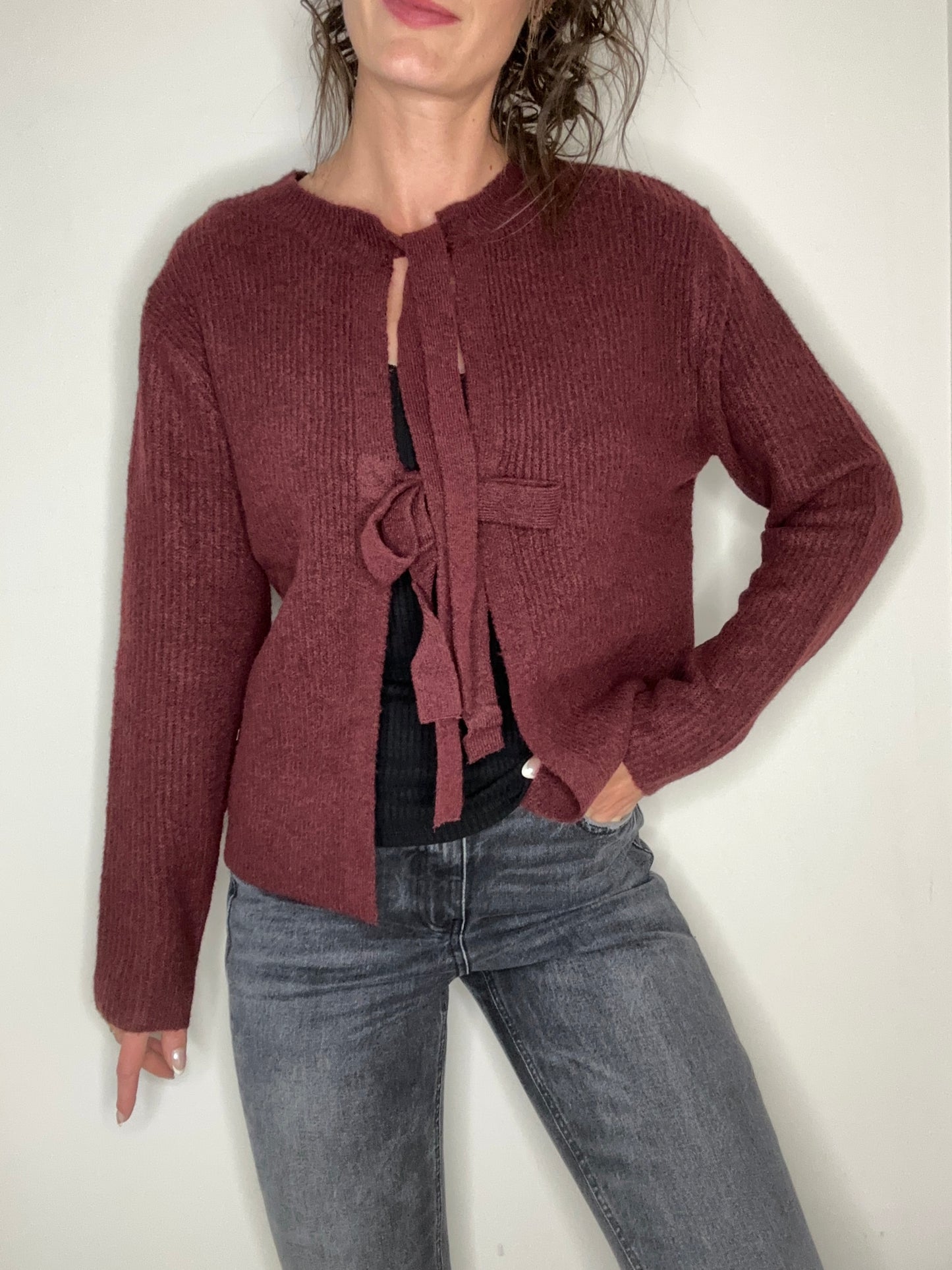 Gilet SILLY Bordeaux