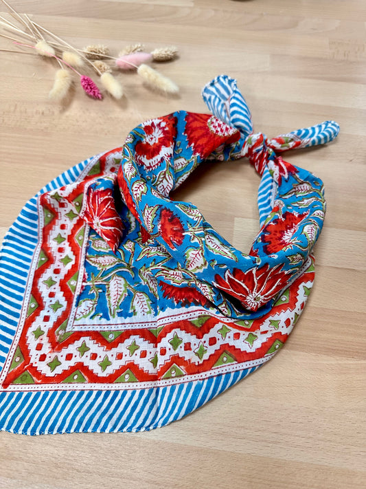 Foulard HINDIES Bleu