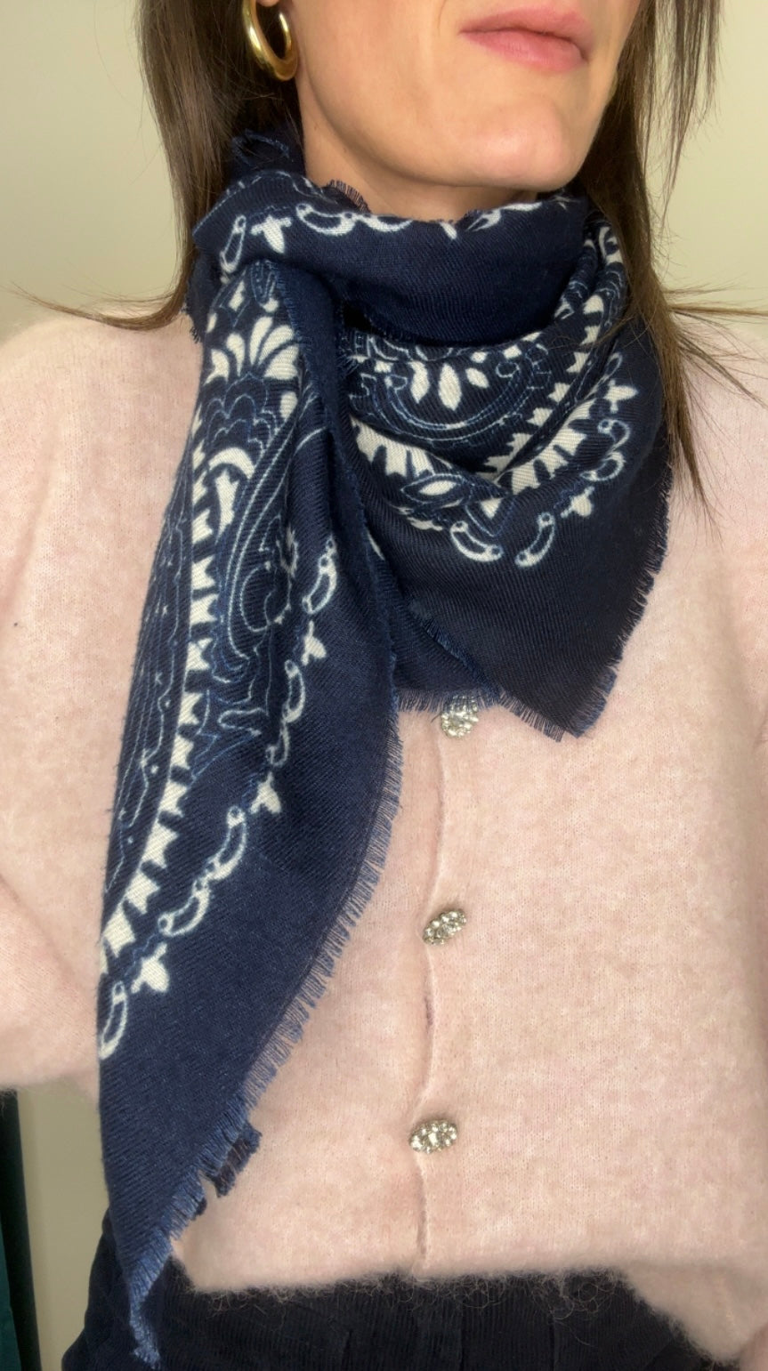 Foulard SIMAO Navy