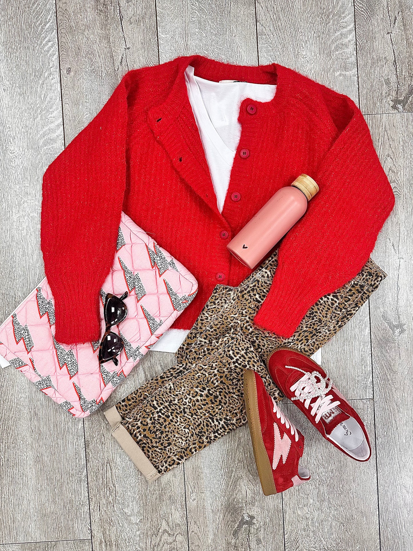 Gilet ELIZIO Rouge