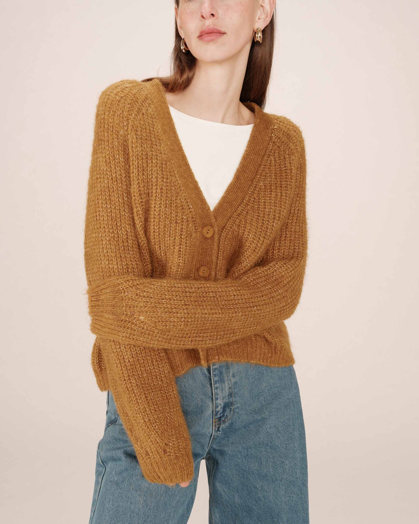 Gilet SALUDA Ocre