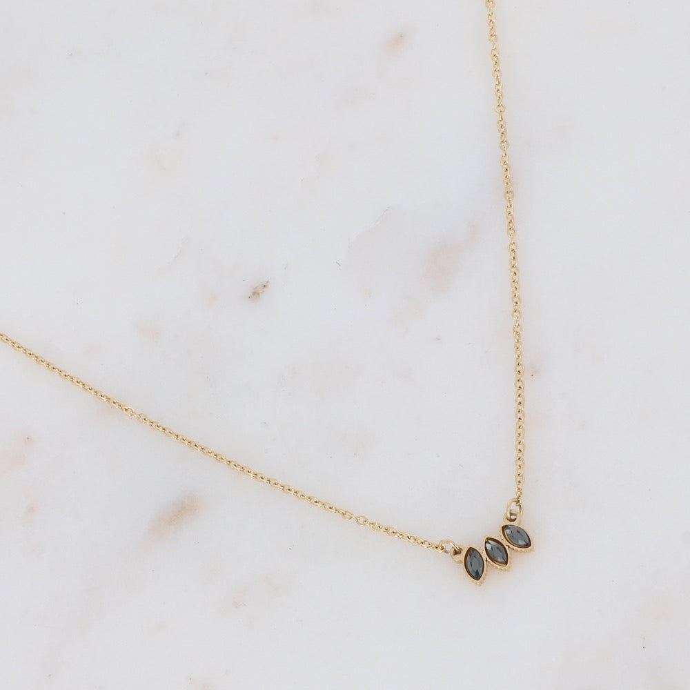 Collier FRANCES Noir