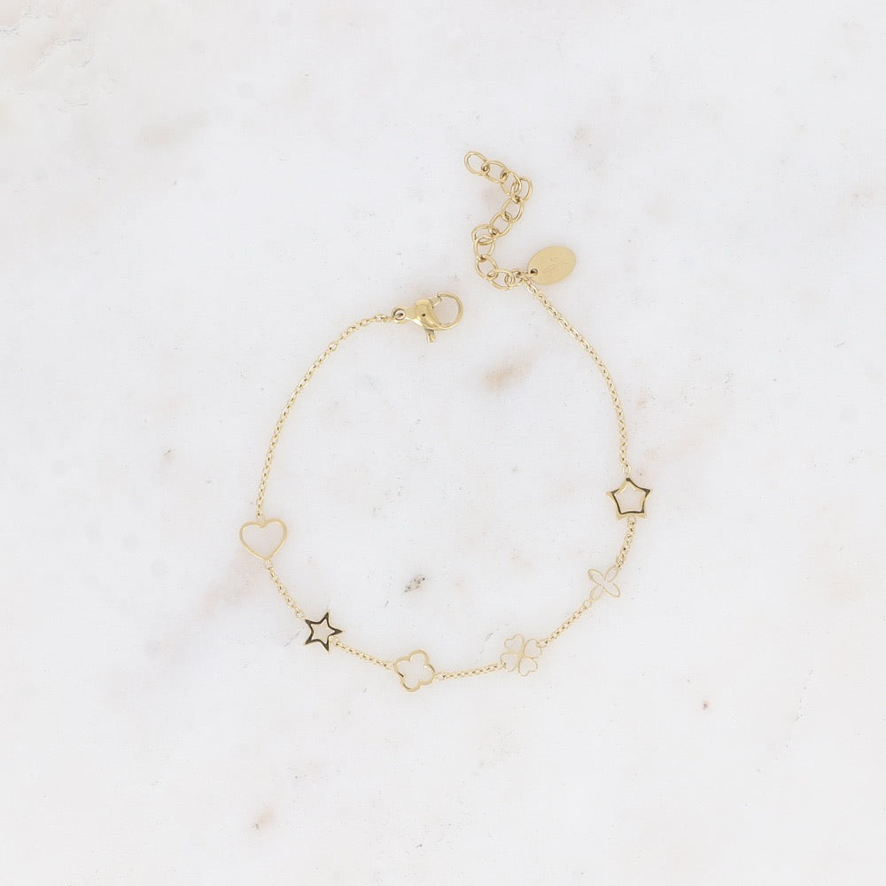 Bracelet MUNDO Doré