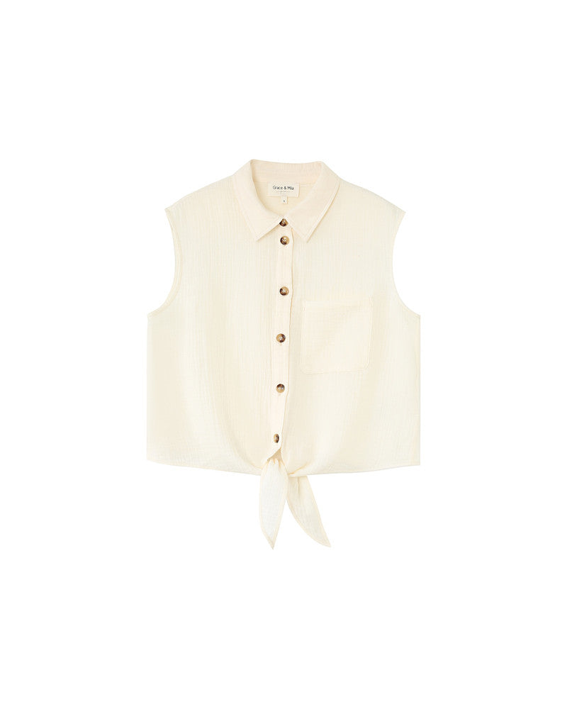 Chemisier REGLISSE Ecru