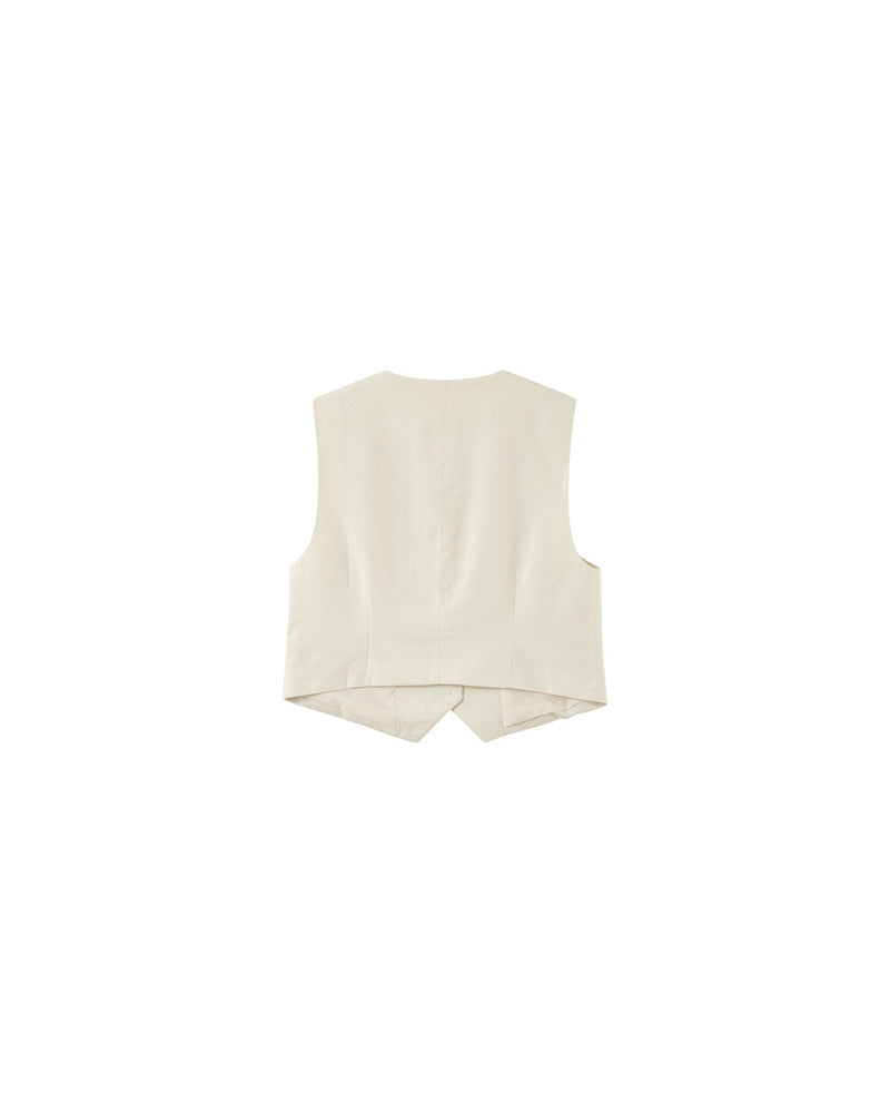 Gilet PENN Ecru