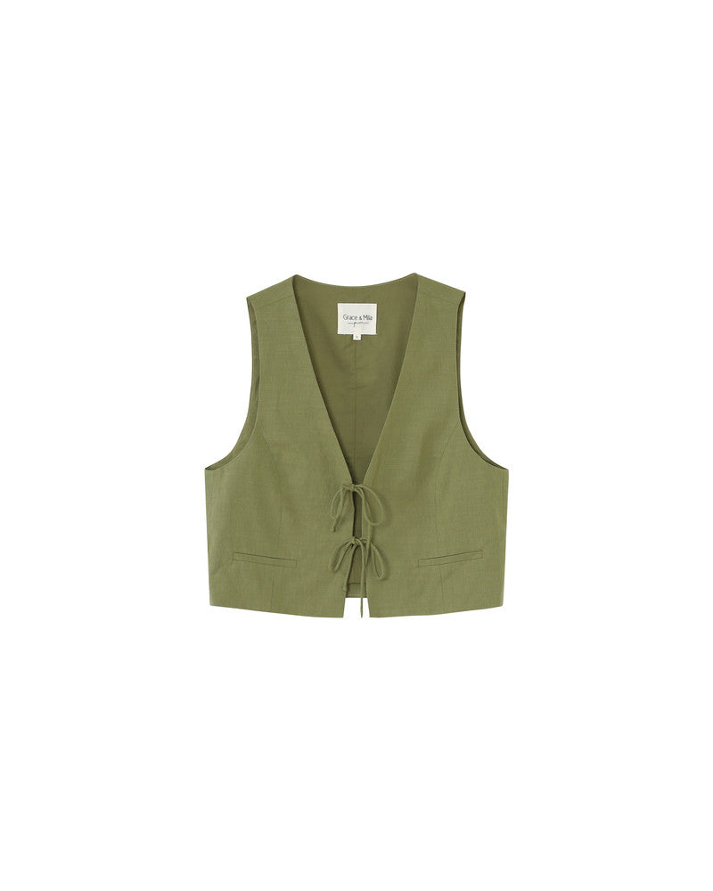 Gilet RUBENS Kaki
