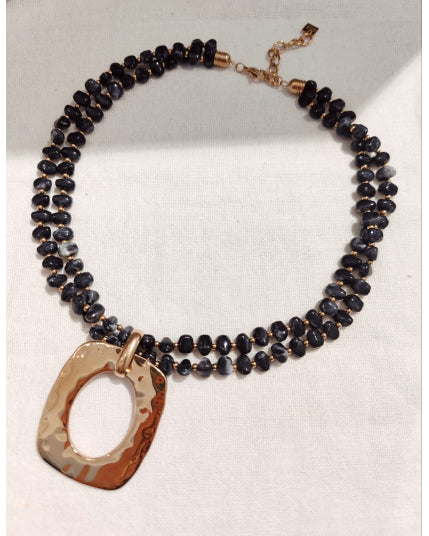 Collier CHIAZZA Noir
