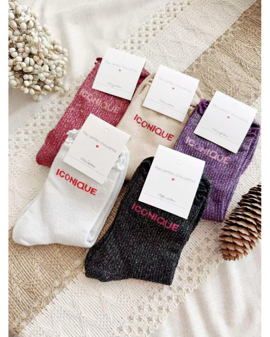 Chaussettes Lurex ICONIQUE