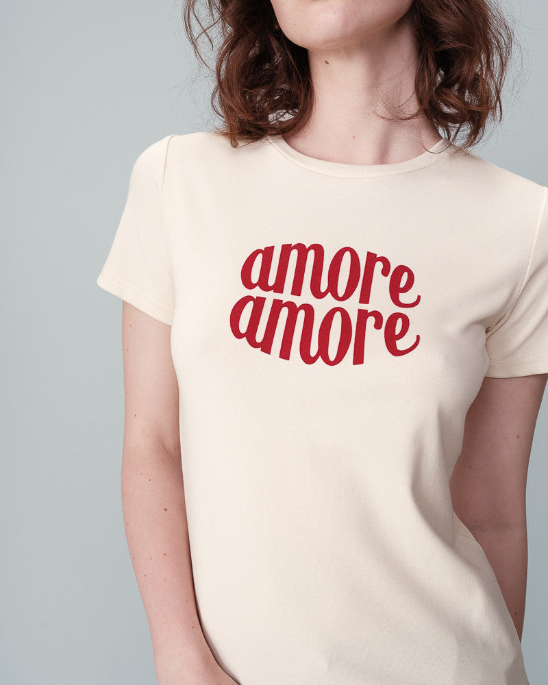 T-shirt NICOLETTE Ecru