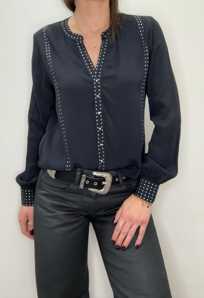 Blouse CASSIA noire