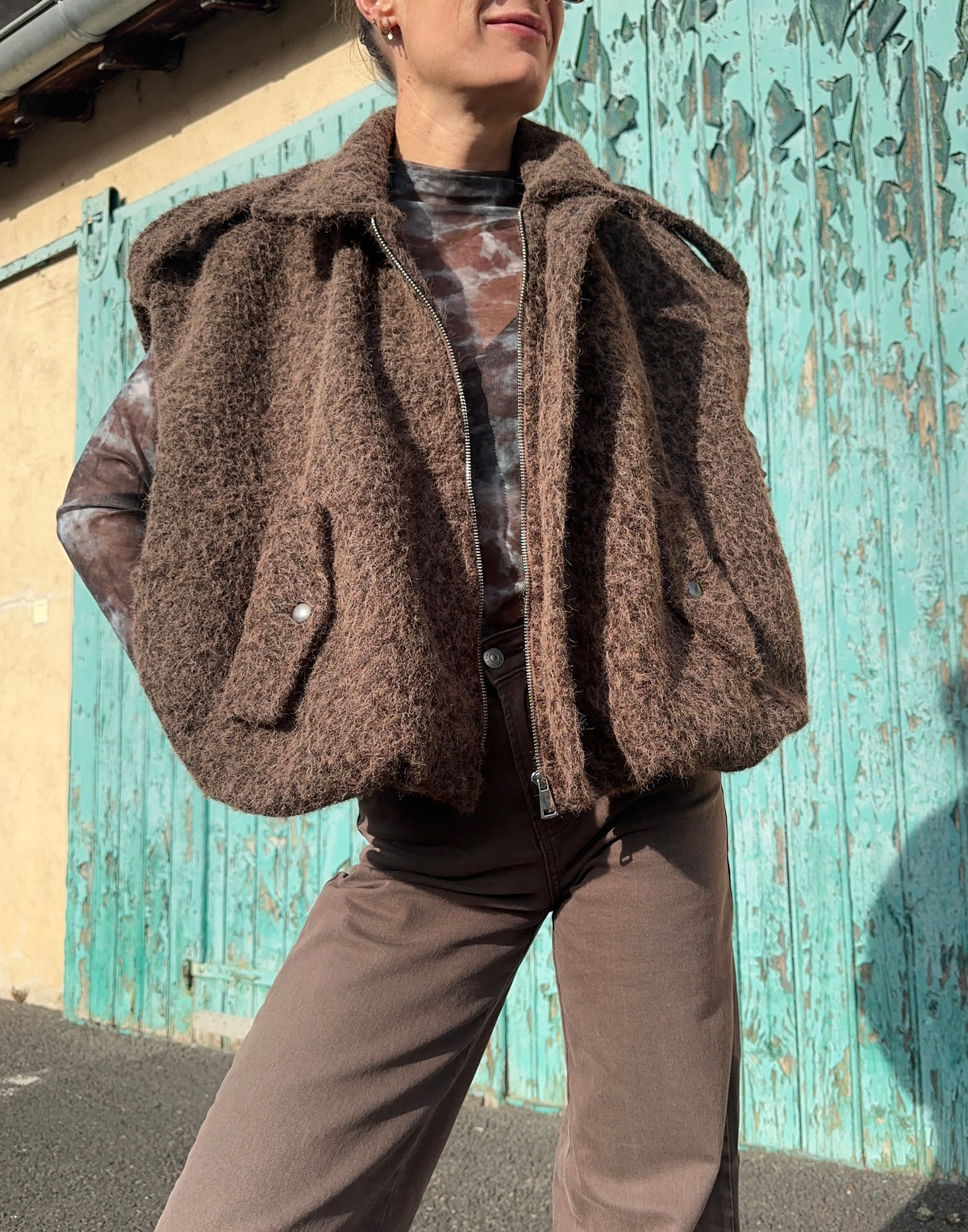 Veste PAOLA Choco