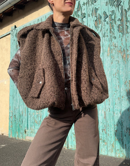 Veste PAOLA Choco
