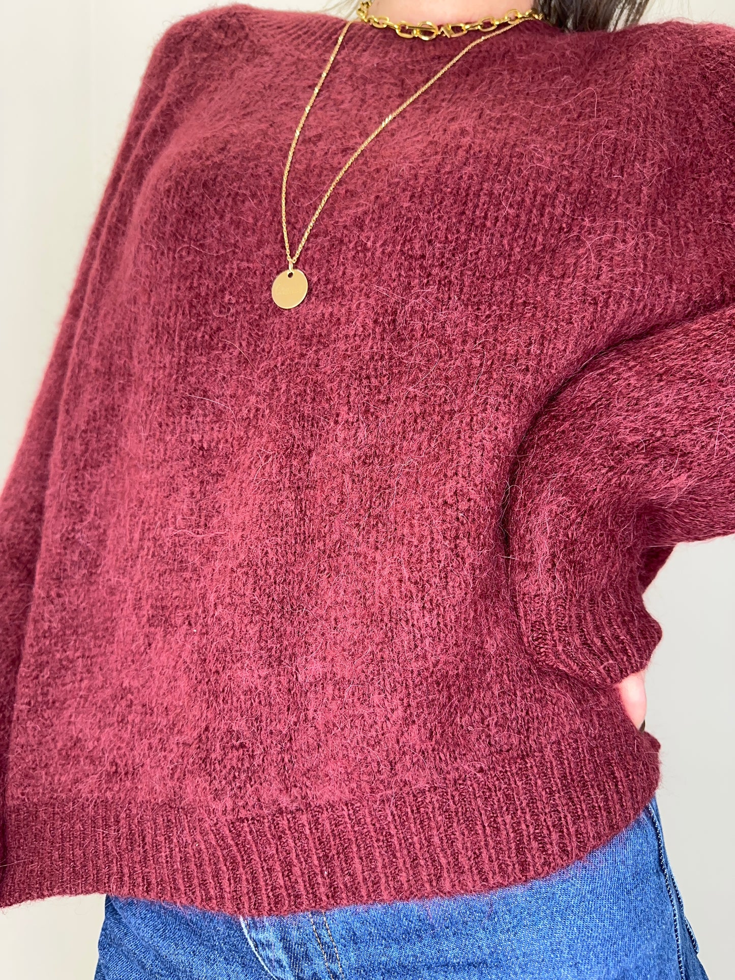 Pull CLOVIS Bordeaux