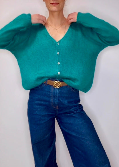 Cardigan LOVA Vert