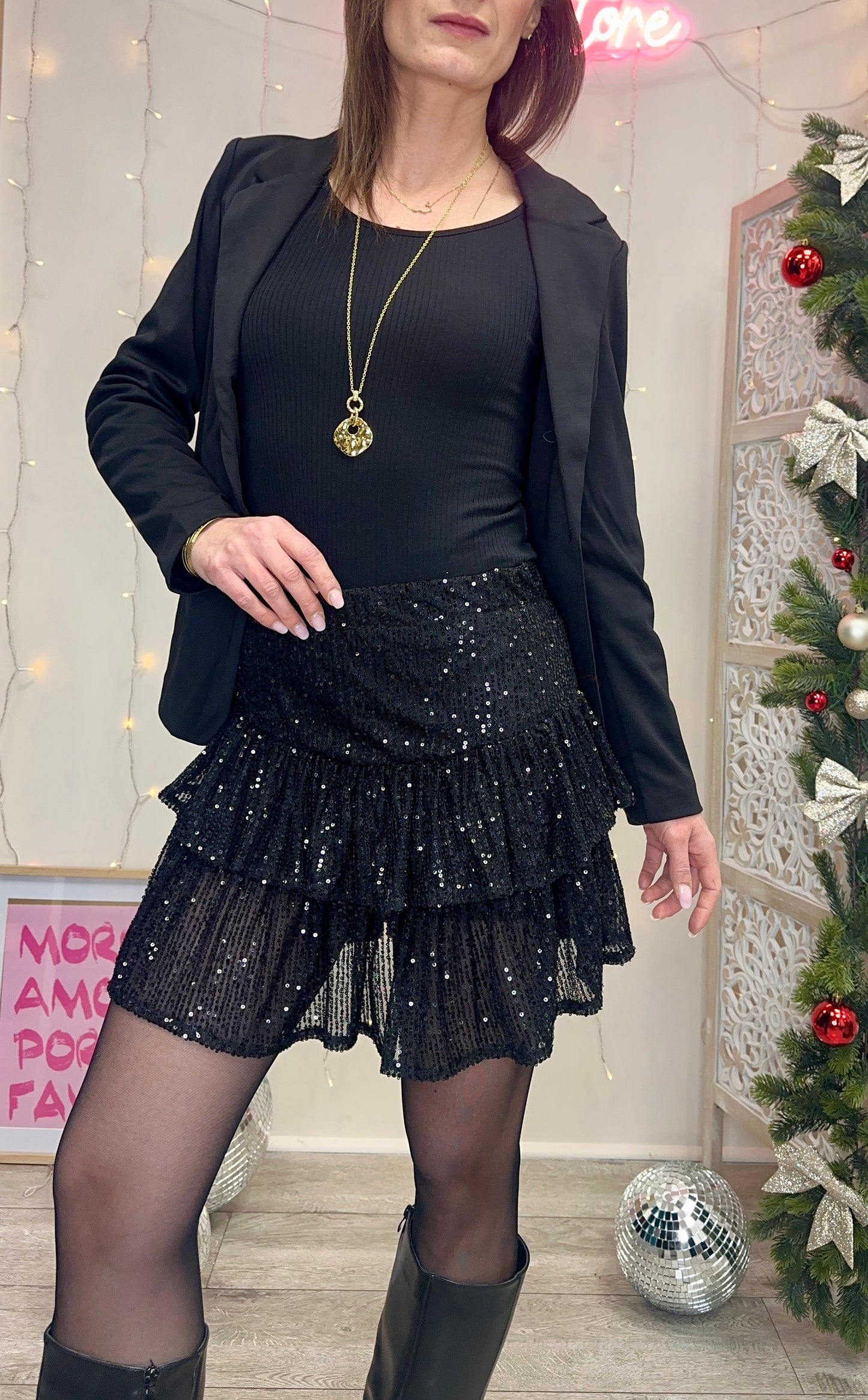 Jupe Short NAHEE Sequins