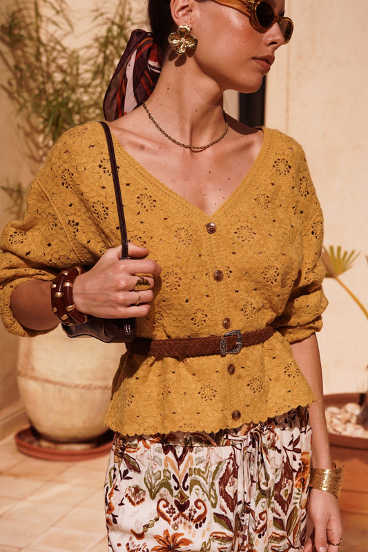 Gilet SORIA Moutarde