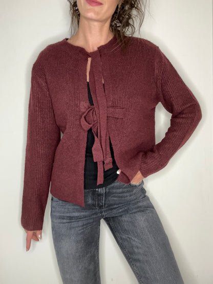 Gilet SILLY Bordeaux