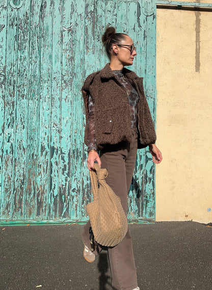 Veste PAOLA Choco