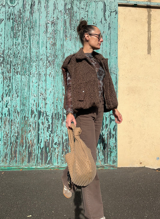 Veste PAOLA Choco