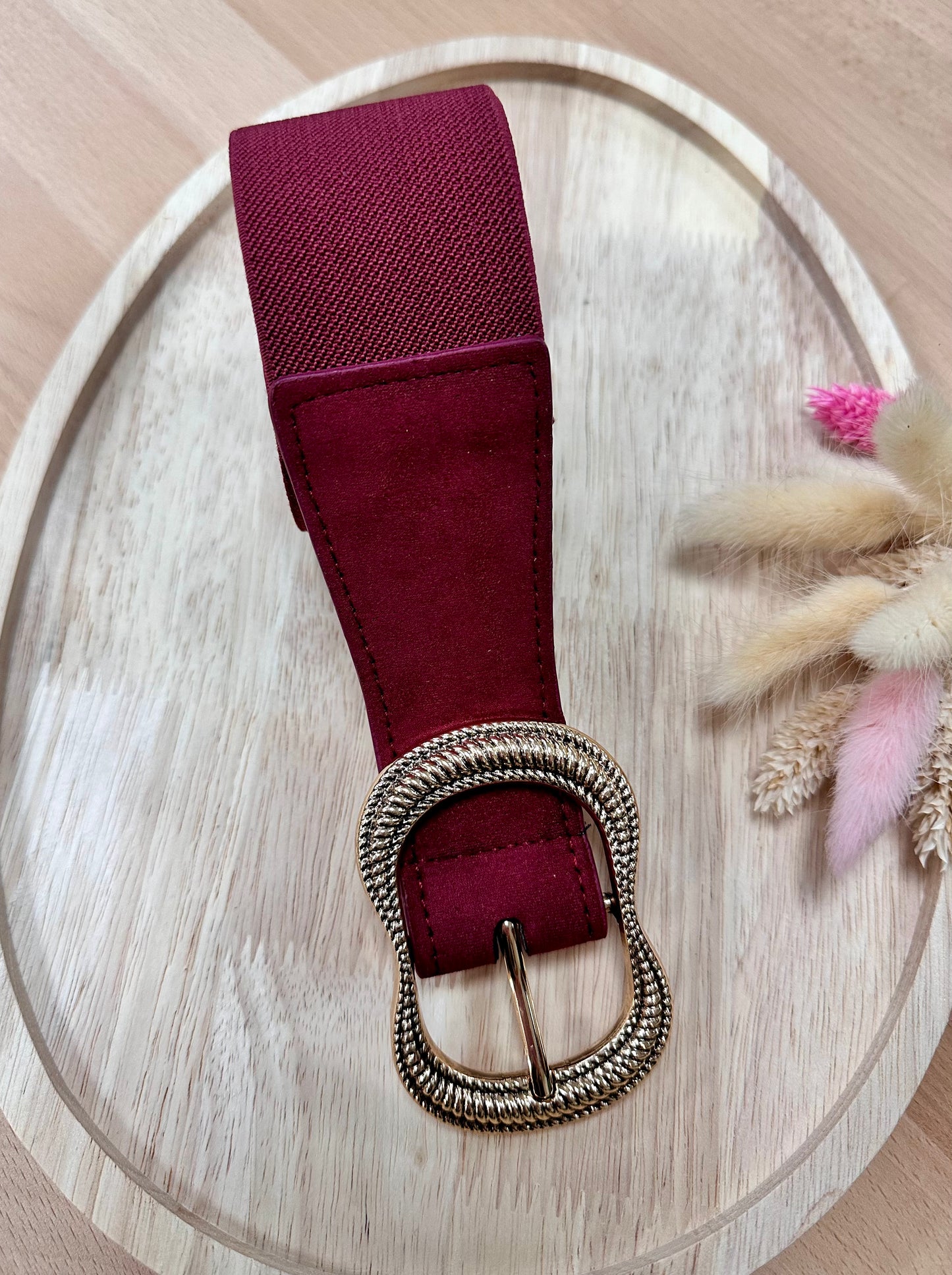 Ceinture ARTEMIS Bordeaux