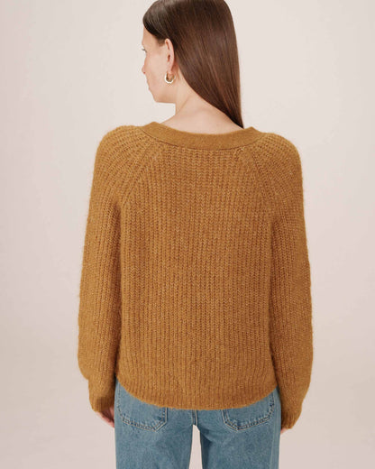 Gilet SALUDA Ocre