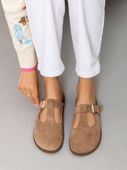 Mules DOUGLAS Camel