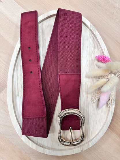 Ceinture ARTEMIS Bordeaux