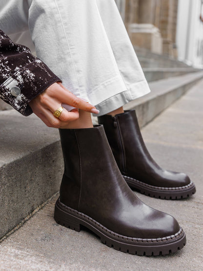 Bottines DAMIAN Choco