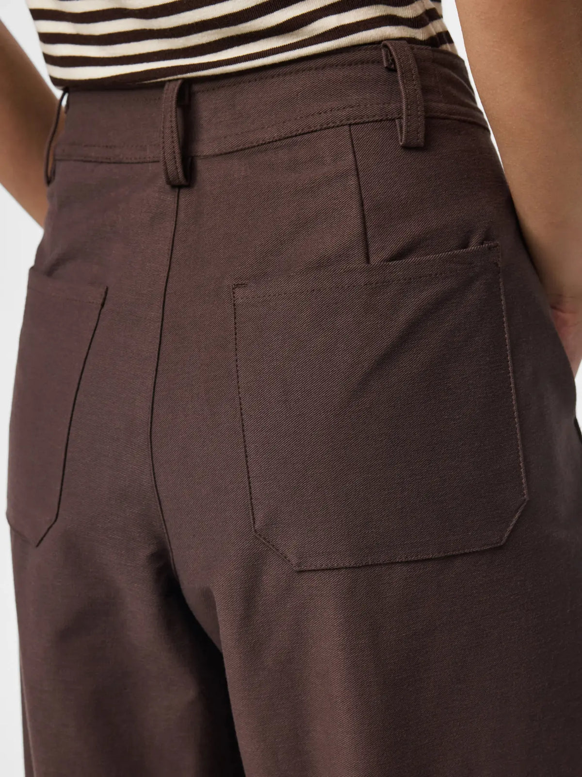 Pantalon RIKKE Choco