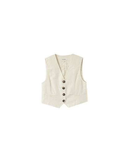 Gilet PENN Ecru