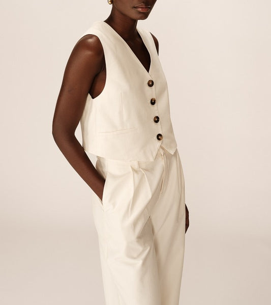 Gilet PENN Ecru