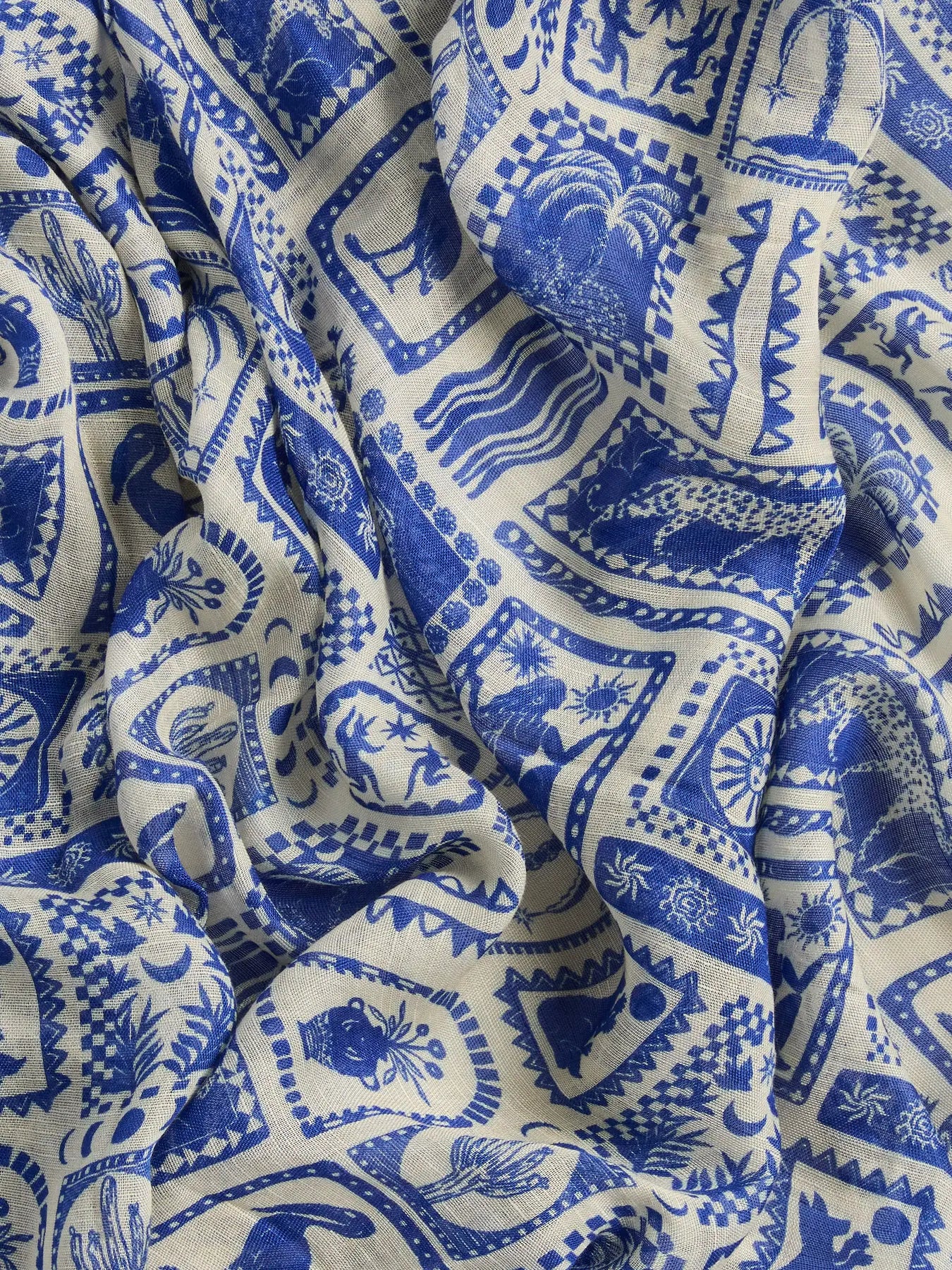 Foulard MIRANDI Bleu