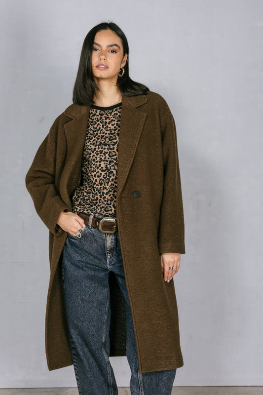Manteau MILLIE Choco