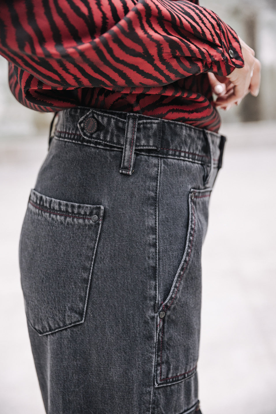 Pantalon MOXIE Anthracite