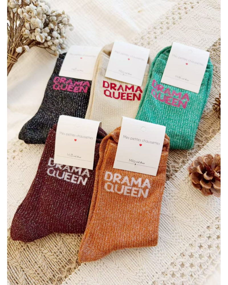 Chaussettes Lurex DRAMA QUEEN