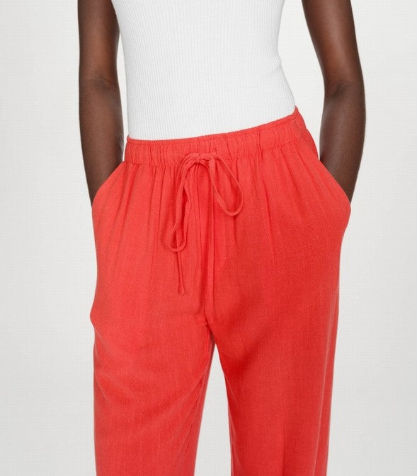 Pantalon RAVEN Rouge