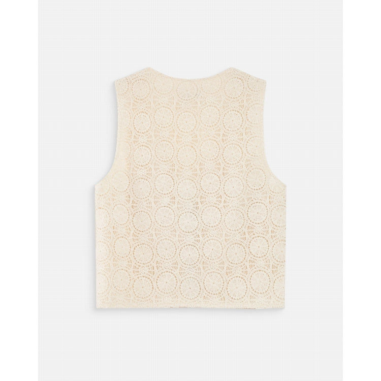 Gilet VONY Ecru