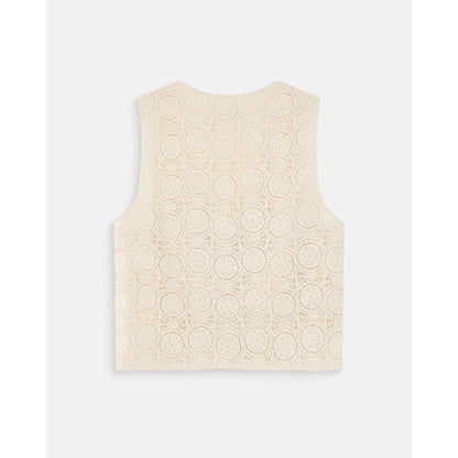 Gilet VONY Ecru