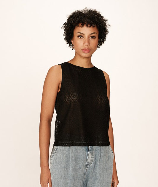 Top PASSIONNEE Noir
